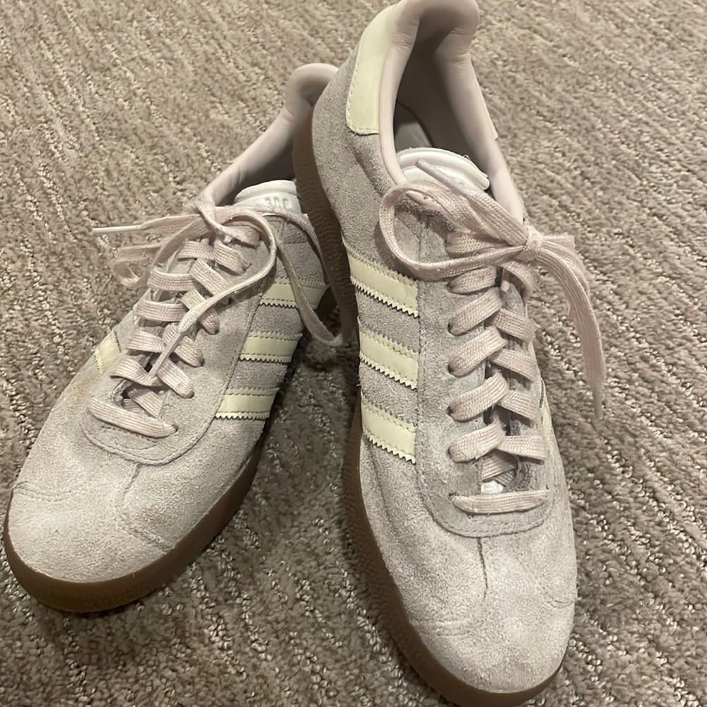 Womens adidas gazelle sneakers.